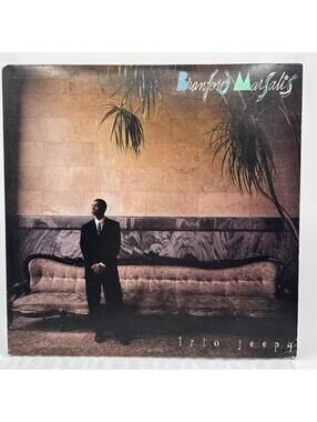 Branford Marsalis 2 LP Trio Jeepy 1989 EX/VG Vinyl Jazz Columbia